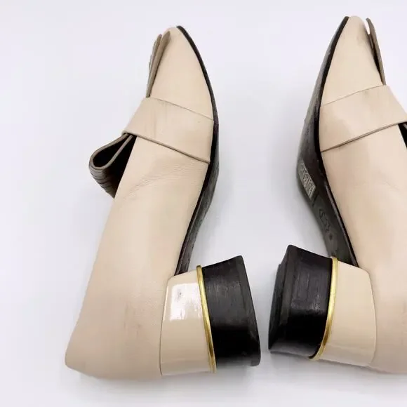 Tory Burch Multi Logo Kiltie Loafer Pumps (Size 6) - Picture 11 of 16